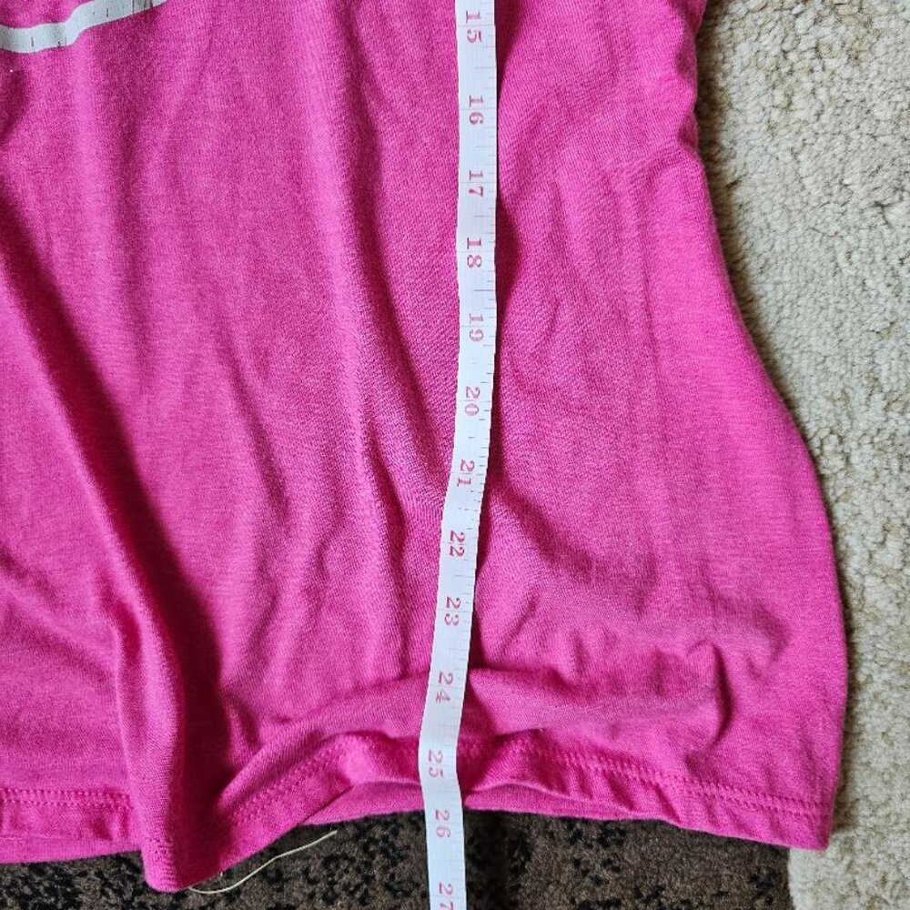 BEACH DIST RICT Resting Beach Face Hoodie tunic shirt coverup Hot Pink sz XL - Picture 5 of 9